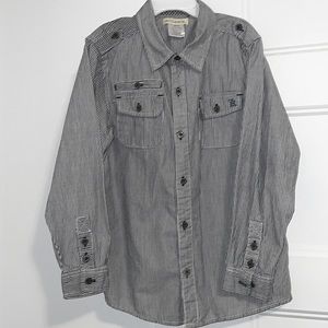 EUC Krickets boy’s long sleeve shirt  Size 10
